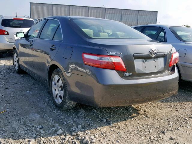 4T4BE46K89R132800 - 2009 TOYOTA CAMRY BASE GRAY photo 3