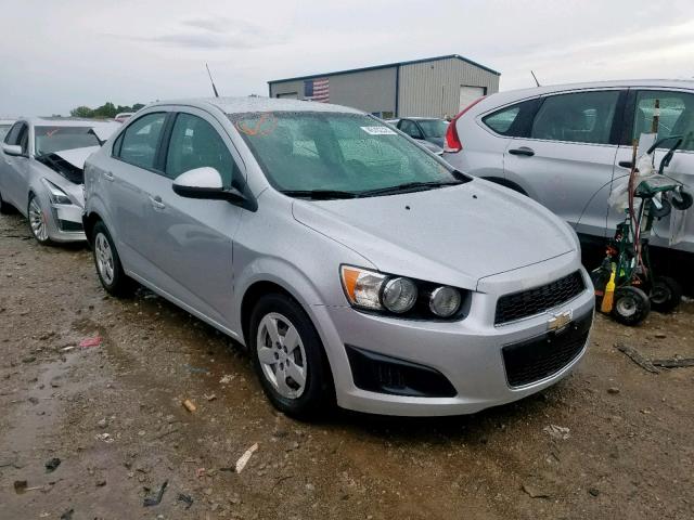 1G1JA5SH9E4138520 - 2014 CHEVROLET SONIC LS SILVER photo 1