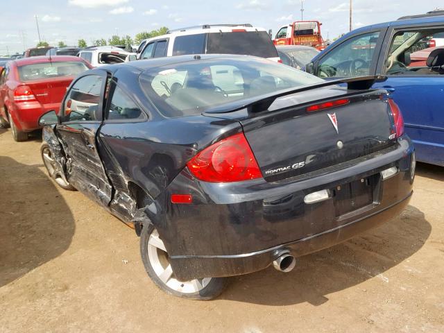 1G2AN15B977305203 - 2007 PONTIAC G5 GT BLACK photo 3