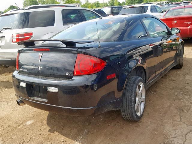 1G2AN15B977305203 - 2007 PONTIAC G5 GT BLACK photo 4