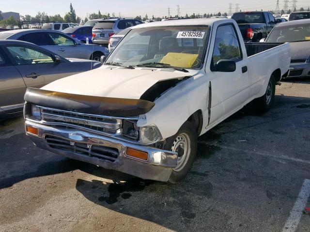 JT4RN82P6M5028167 - 1991 TOYOTA PICKUP 1/2 WHITE photo 2