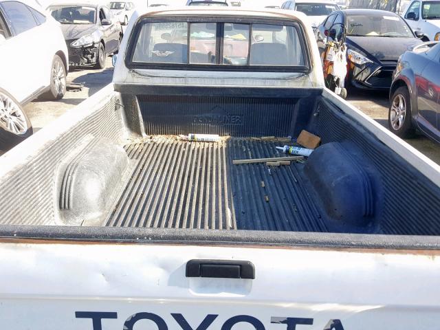 JT4RN82P6M5028167 - 1991 TOYOTA PICKUP 1/2 WHITE photo 6