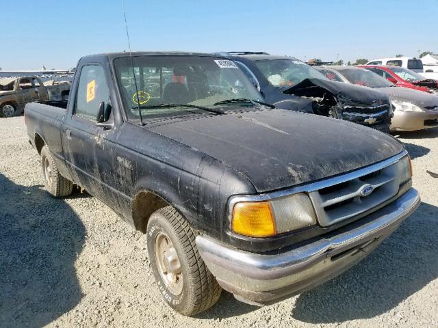 1FTCR10A3SPA96766 - 1995 FORD RANGER BLACK photo 1