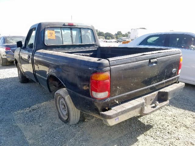 1FTCR10A3SPA96766 - 1995 FORD RANGER BLACK photo 3