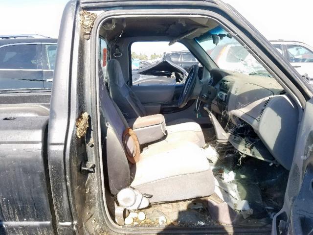 1FTCR10A3SPA96766 - 1995 FORD RANGER BLACK photo 5