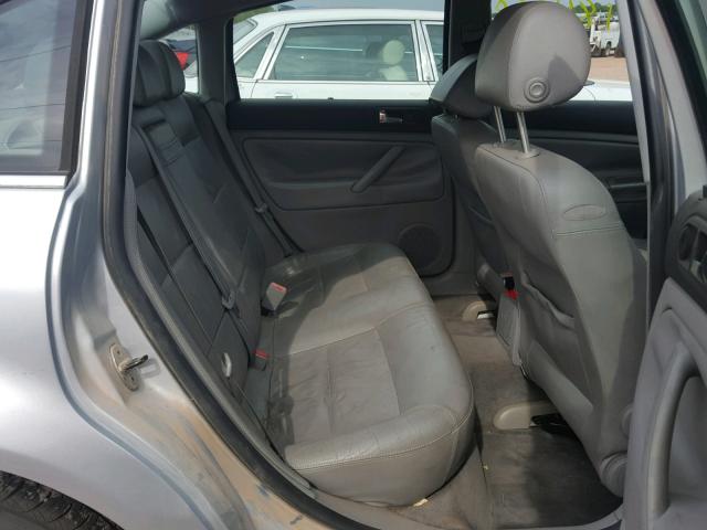 WVWPD63B43P454332 - 2003 VOLKSWAGEN PASSAT GLS GRAY photo 6