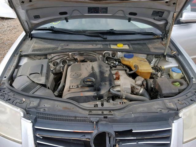 WVWPD63B43P454332 - 2003 VOLKSWAGEN PASSAT GLS GRAY photo 7