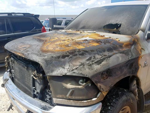 3C6UD5CL3CG151883 - 2012 DODGE RAM 2500 S Այրված լուսանկար 9