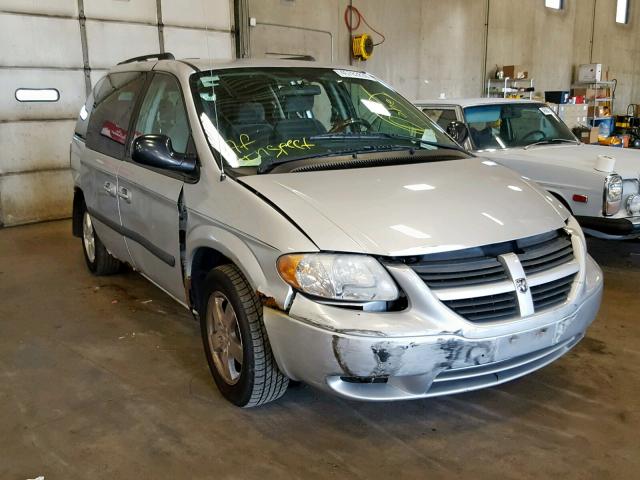 1D4GP45R86B582776 - 2006 DODGE CARAVAN SX SILVER photo 1