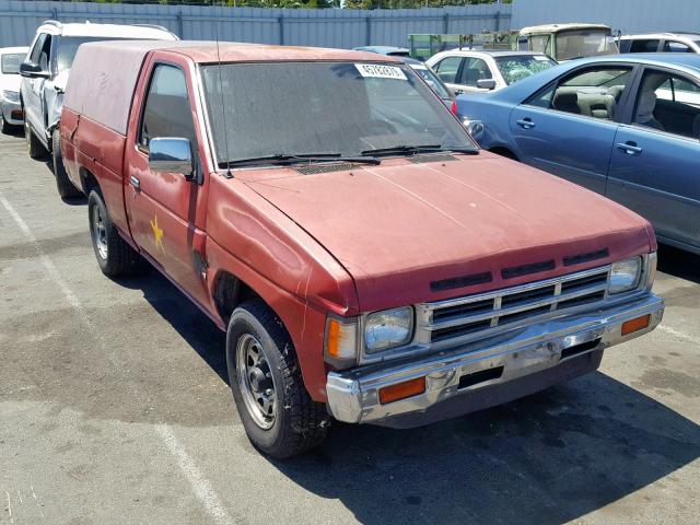 1N6SD11S9NC320889 - 1992 NISSAN TRUCK SHOR RED photo 1