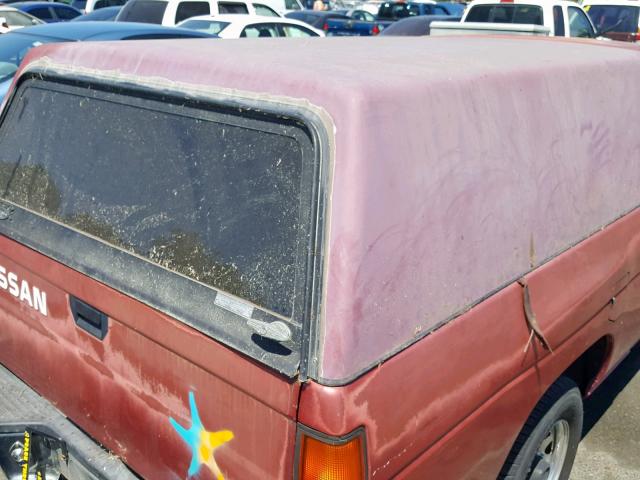 1N6SD11S9NC320889 - 1992 NISSAN TRUCK SHOR RED photo 6