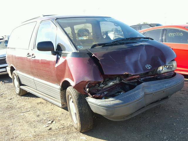 JT3AC24S5S1048808 - 1995 TOYOTA PREVIA LE MAROON photo 1