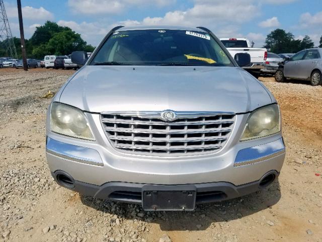2A4GM68436R778380 - 2006 CHRYSLER PACIFICA T SILVER photo 9