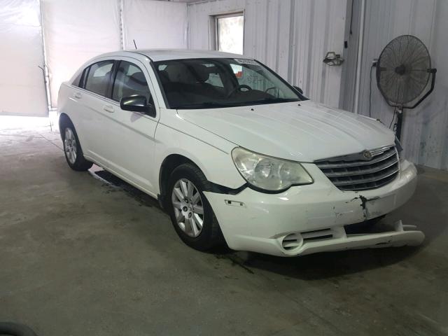 1C3LC46D69N527101 - 2009 CHRYSLER SEBRING LX WHITE photo 1