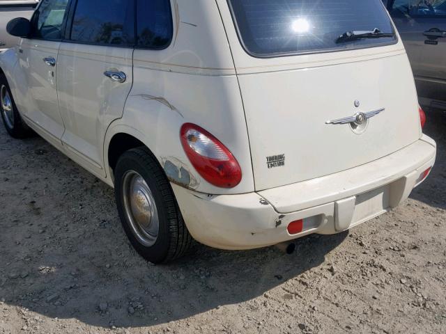 3A4FY58B36T269749 - 2006 CHRYSLER PT CRUISER CREAM photo 9