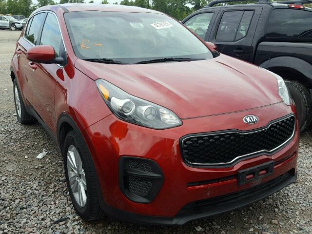 KNDPM3AC0J7351268 - 2018 KIA SPORTAGE L RED photo 1