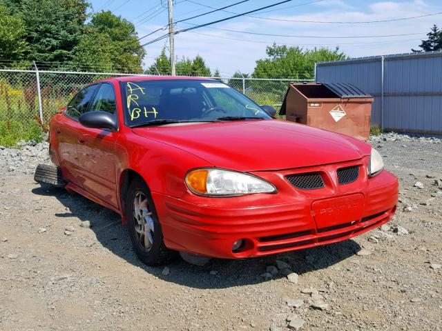 1G2NF52E84C232476 - 2004 PONTIAC GRAND AM S RED photo 1