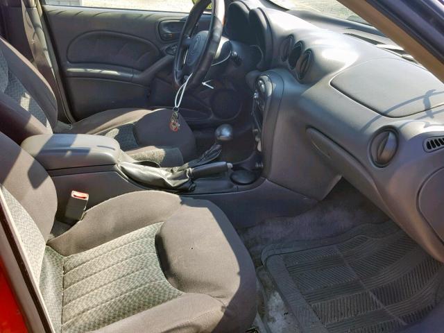 1G2NF52E84C232476 - 2004 PONTIAC GRAND AM S RED photo 5