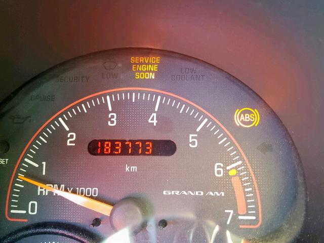 1G2NF52E84C232476 - 2004 PONTIAC GRAND AM S RED photo 8