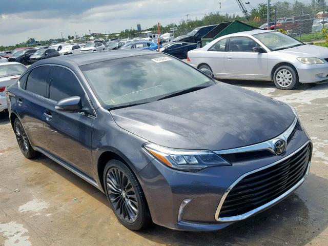 4T1BK1EB0JU289180 - 2018 TOYOTA AVALON XLE GRAY photo 1