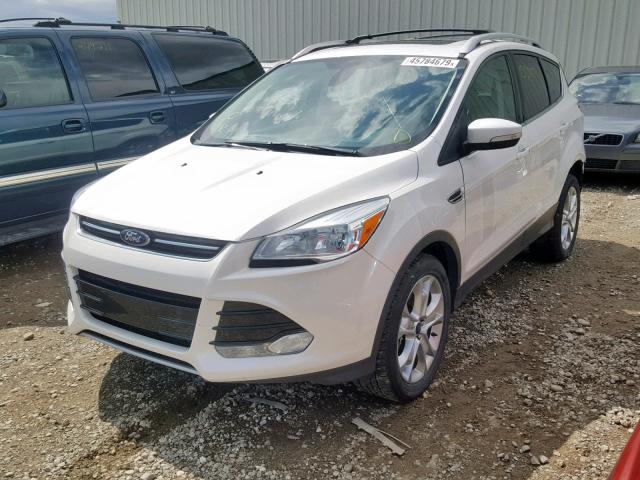 1FMCU9J99FUC17529 - 2015 FORD ESCAPE TIT WHITE photo 2