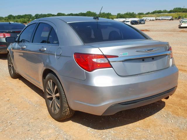 1C3CCBBB7EN128605 - 2014 CHRYSLER 200 TOURIN SILVER photo 3