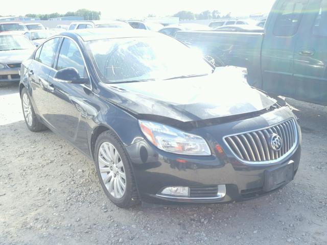 2G4GS5EV3D9249264 - 2013 BUICK REGAL PREM BLACK photo 1