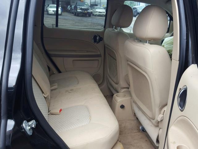 3GNDA13D18S568546 - 2008 CHEVROLET HHR LS BLACK photo 6