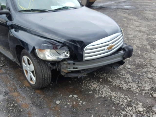 3GNDA13D18S568546 - 2008 CHEVROLET HHR LS BLACK photo 9