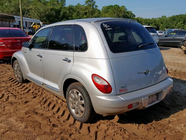 3A8FY48B88T151546 - 2008 CHRYSLER PT CRUISER SILVER photo 3