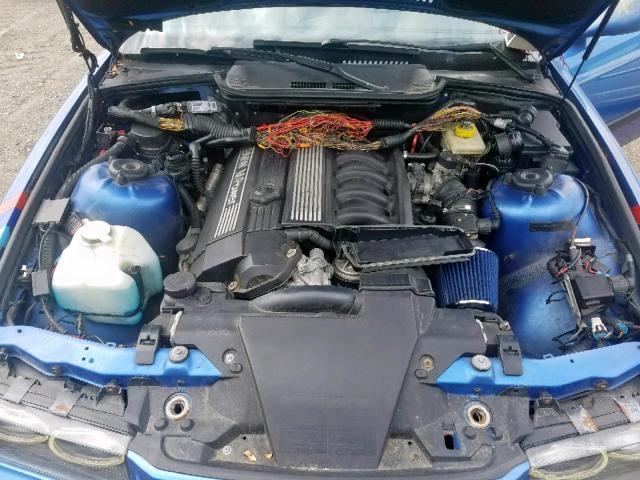 WBSBK033XXEC41842 - 1999 BMW M3 AUTOMAT BLUE photo 7
