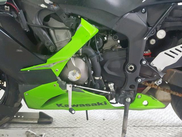 JKBZXJE15EA011674 - 2014 KAWASAKI ZX636 E GREEN photo 12