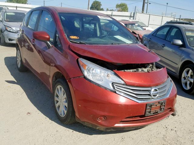 3N1CE2CP4GL373271 - 2016 NISSAN VERSA NOTE BURGUNDY photo 1