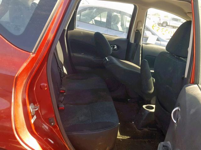 3N1CE2CP4GL373271 - 2016 NISSAN VERSA NOTE BURGUNDY photo 6