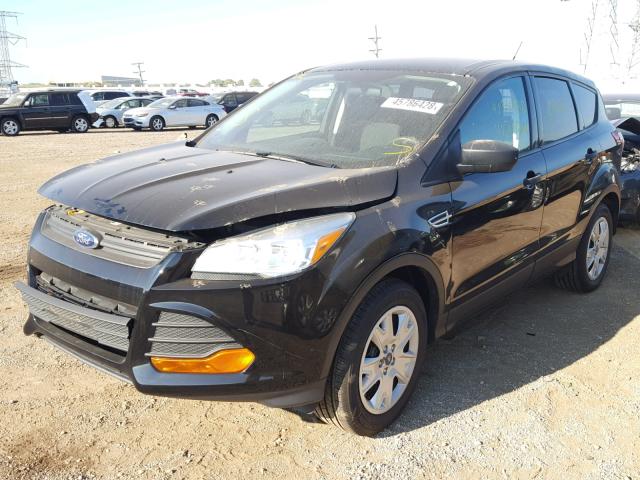 1FMCU0F79GUC21245 - 2016 FORD ESCAPE S BLACK photo 2