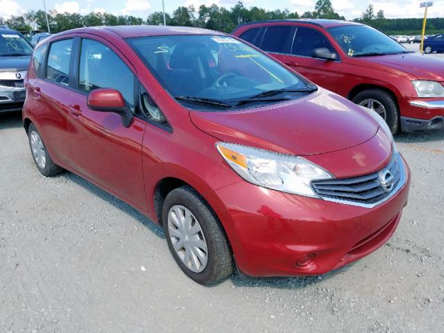 3N1CE2CP5EL415332 - 2014 NISSAN VERSA NOTE BURGUNDY photo 1