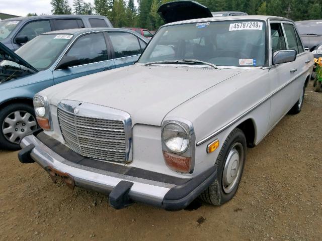 11501712060440 - 1975 MERCEDES-BENZ 230 SILVER photo 2