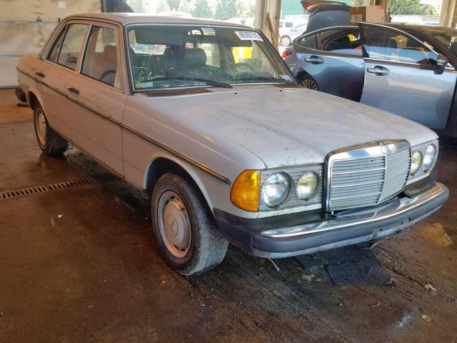 WDBAB30A6BB251118 - 1981 MERCEDES-BENZ 300 D WHITE photo 1