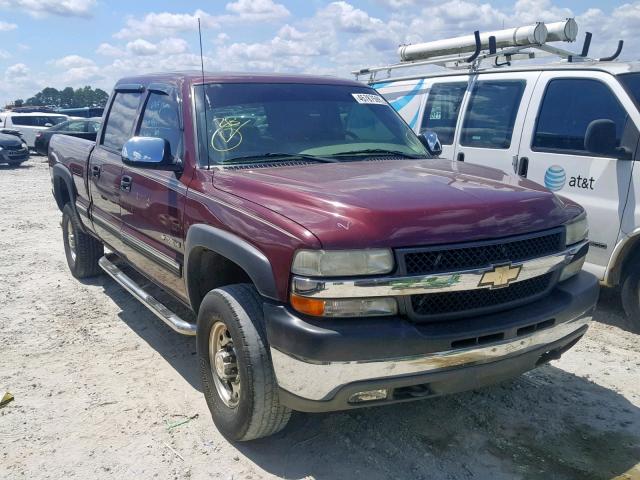 1GCHC23U51F187867 - 2001 CHEVROLET SILVERADO RED photo 1