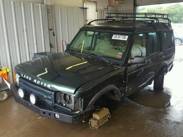 SALTY1244YA235995 - 2000 LAND ROVER DISCOVERY GREEN photo 2