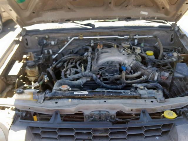 5N1ED28T04C682351 - 2004 NISSAN XTERRA XE GRAY photo 7