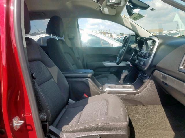 1GCGSCEN9J1173803 - 2018 CHEVROLET COLORADO L RED photo 5