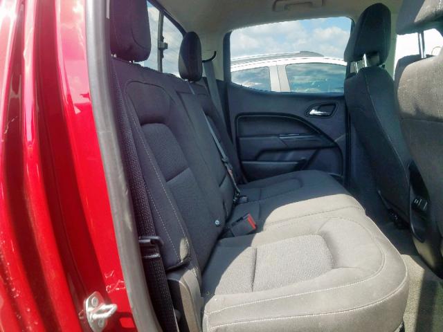 1GCGSCEN9J1173803 - 2018 CHEVROLET COLORADO L RED photo 6
