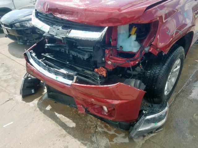 1GCGSCEN9J1173803 - 2018 CHEVROLET COLORADO L RED photo 9