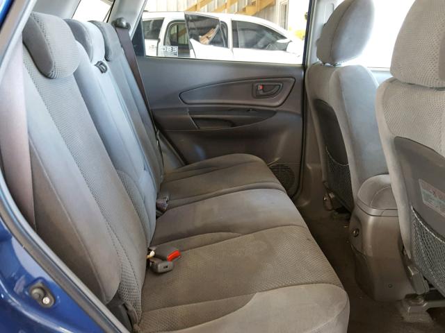 KM8JN12D77U639826 - 2007 HYUNDAI TUCSON SE BLUE photo 6