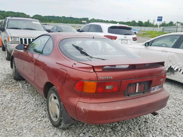 JT2ST87N2L0052971 - 1990 TOYOTA CELICA GT RED photo 3