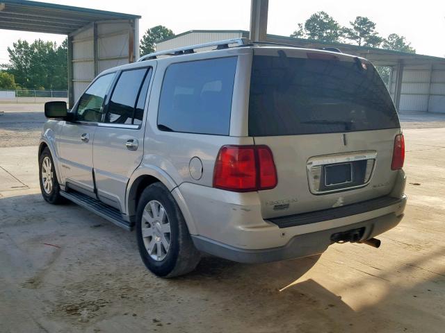5LMFU28R63LJ25691 - 2003 LINCOLN NAVIGATOR თაფლისფერი ფოტო 3