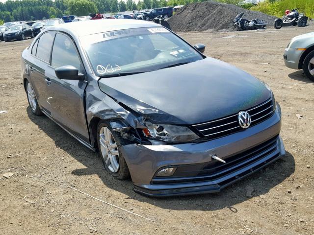 3VWB17AJ8GM252377 - 2016 VOLKSWAGEN JETTA SPOR GRAY photo 1