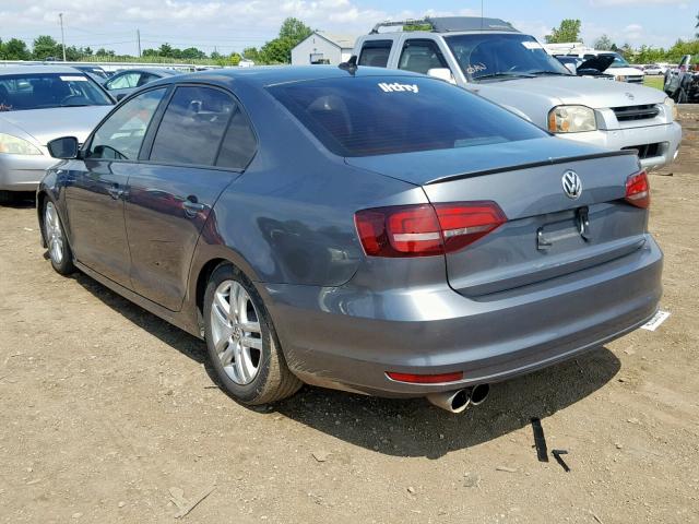 3VWB17AJ8GM252377 - 2016 VOLKSWAGEN JETTA SPOR GRAY photo 3