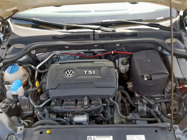 3VWB17AJ8GM252377 - 2016 VOLKSWAGEN JETTA SPOR GRAY photo 7